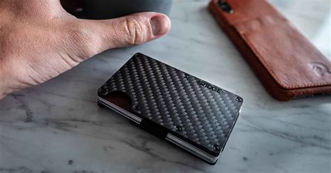 ridge wallet business card holder|A Step.